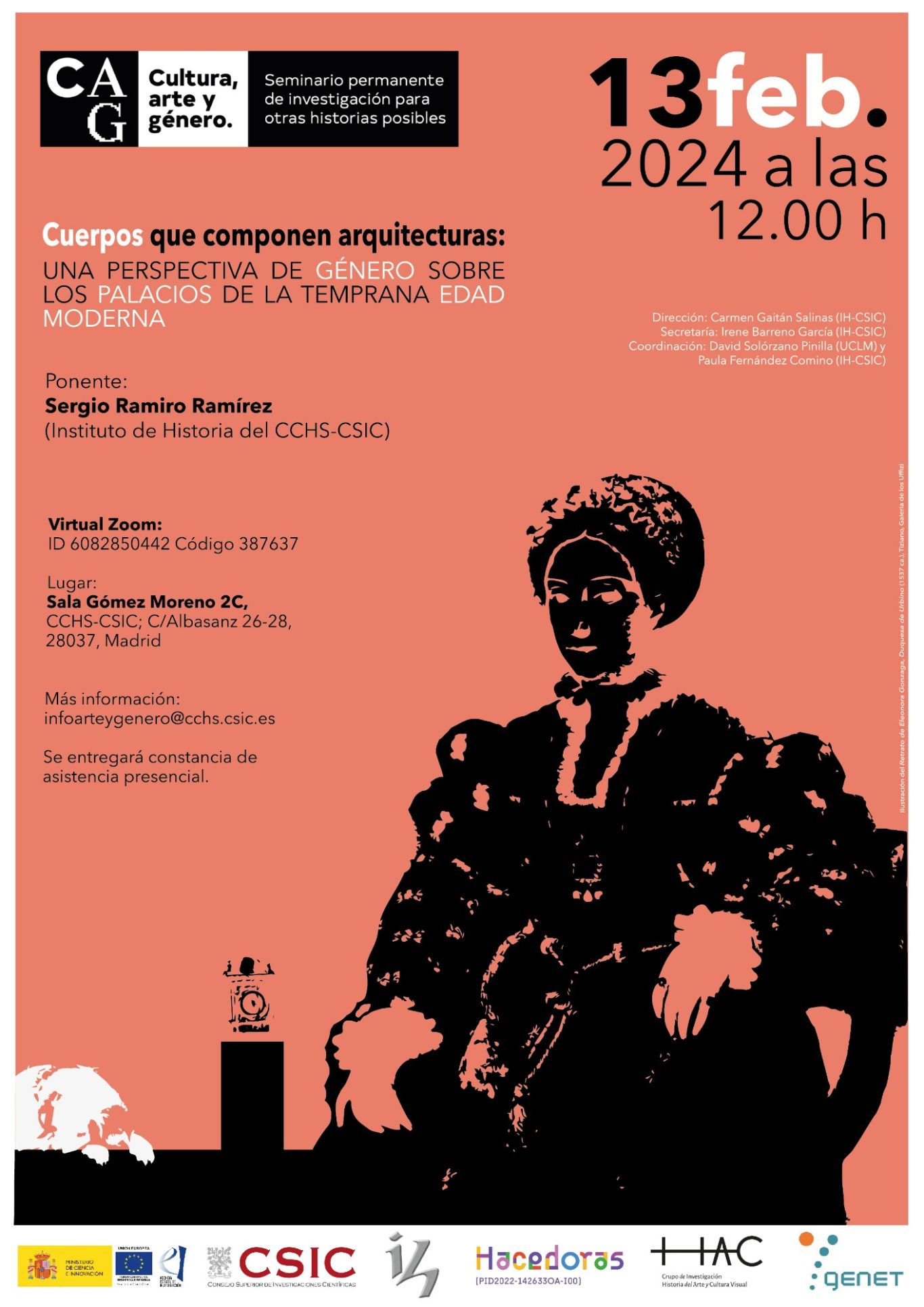 Seminario "Cultura, arte y género" (Feb. 24)